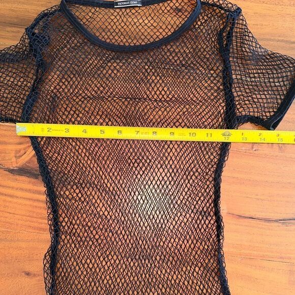 🔥 Victoria’s Secret Fishnet Swimsuit Cover-Up 🔥🌴 sz Small - Picture 3 of 6